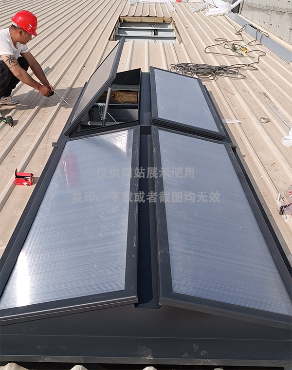 兰州王老吉生产车间鄯善排烟天窗