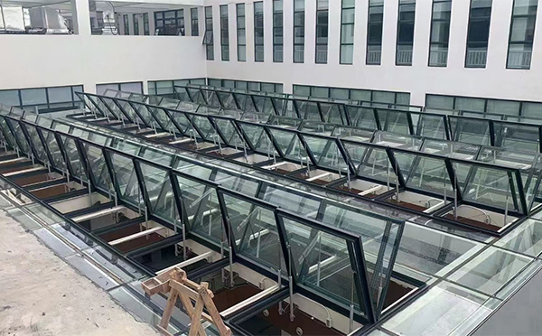 百安科技有限公司近期鄯善排烟窗项目案例分享